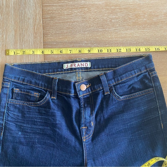 J Brand Bootcut Jeans Ink Dark Wash Mid Rise Stretch 30 Style 3818C012 - Picture 8 of 15